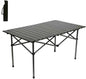 120 cm Portable Folding Camping Table – Roll-Up Outdoor Cooking & Picnic Table ECOTREK