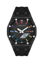 Daniel Klein Sport Digital All Black Silicone Strap Watch - DK.2100-6 Kiwi Watches
