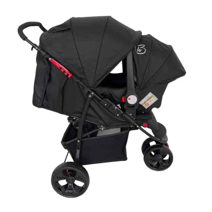 Explorer 3-Wheeler Stroller & Capsule Travel System with Food Tray and Liner