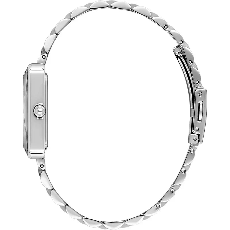 Daniel Klein Premium Rectangular Silver Watch - DK.1.13875-1 Kiwi Watches