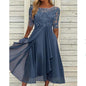 Chiffon Lace Evening Dress