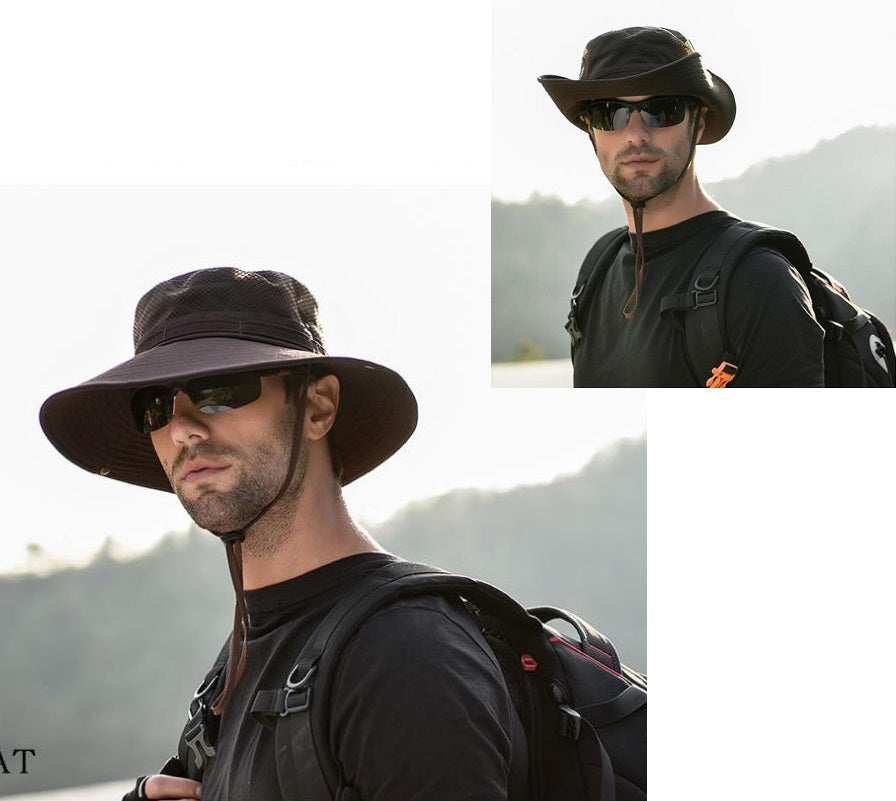 4 Colours Sun Hat Bucket Outdoor Fishing Hiking Cap UV Protection dealonline.co.nz