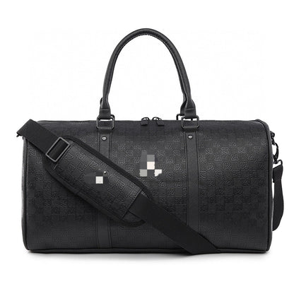 Chessboard diagonal crossbody bag