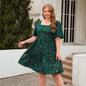 Casual loose-fitting dress for women, midi skirt