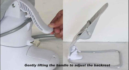 The Muve Electric Rocker Swinging Bouncer with Melodies and Recline