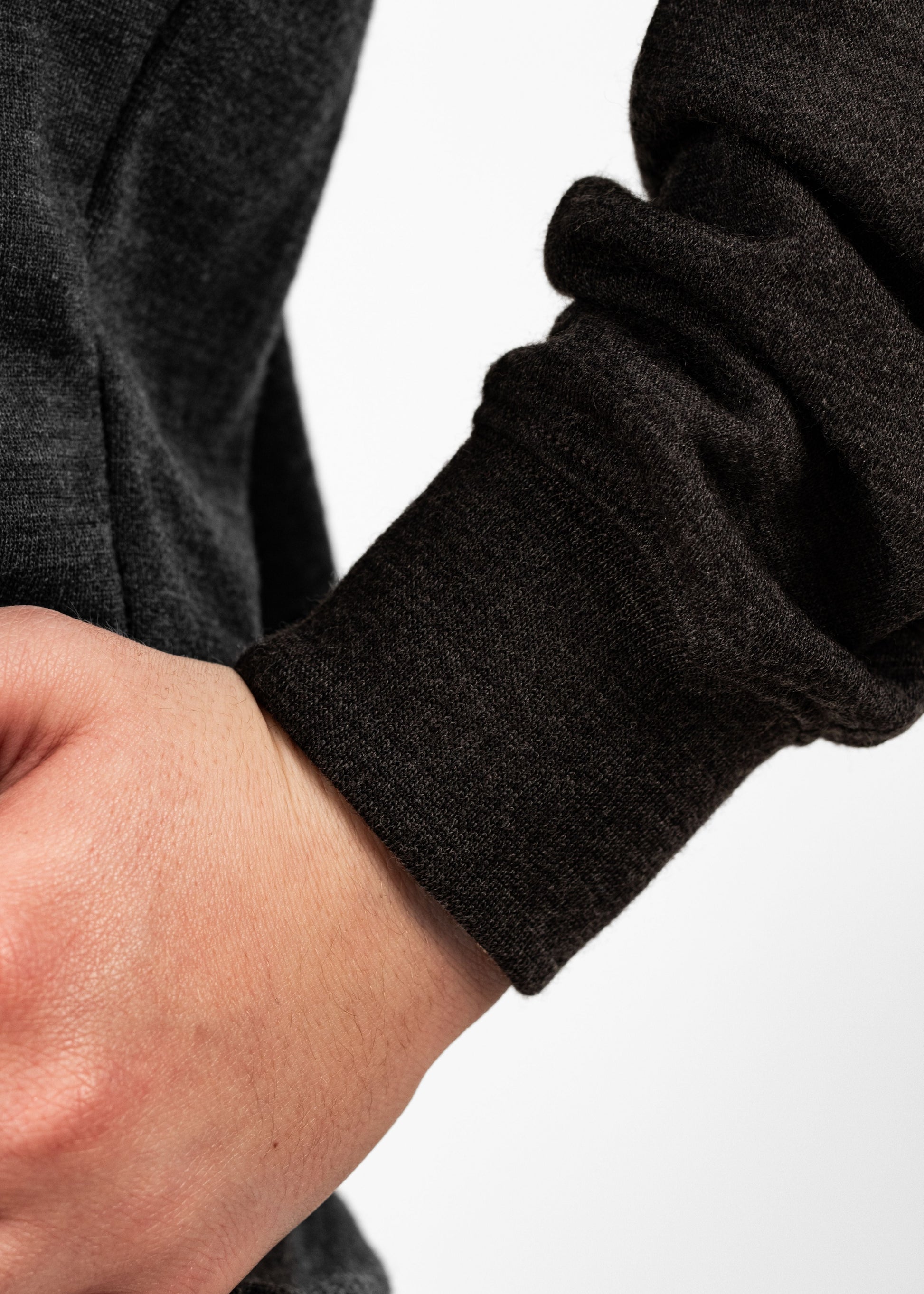 Women's Crew Sweatshirt - 100% Merino Wool, Slate Grey (SECOND) Merino 365 NZ