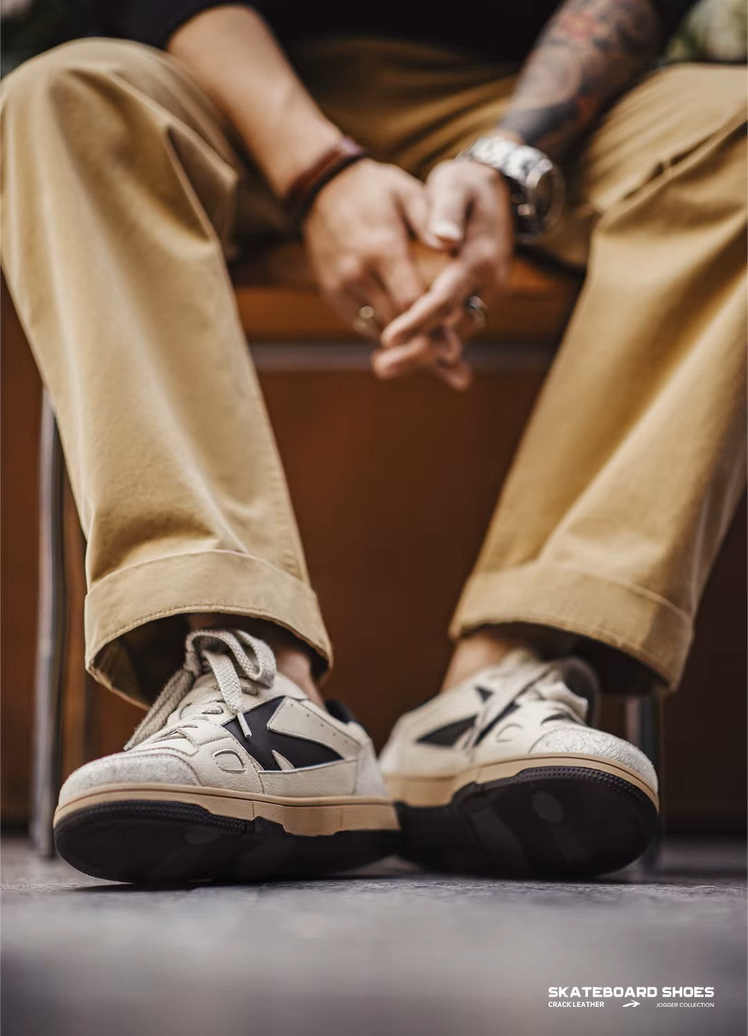 Street Archive Men's Vintage-Look Sneakers
