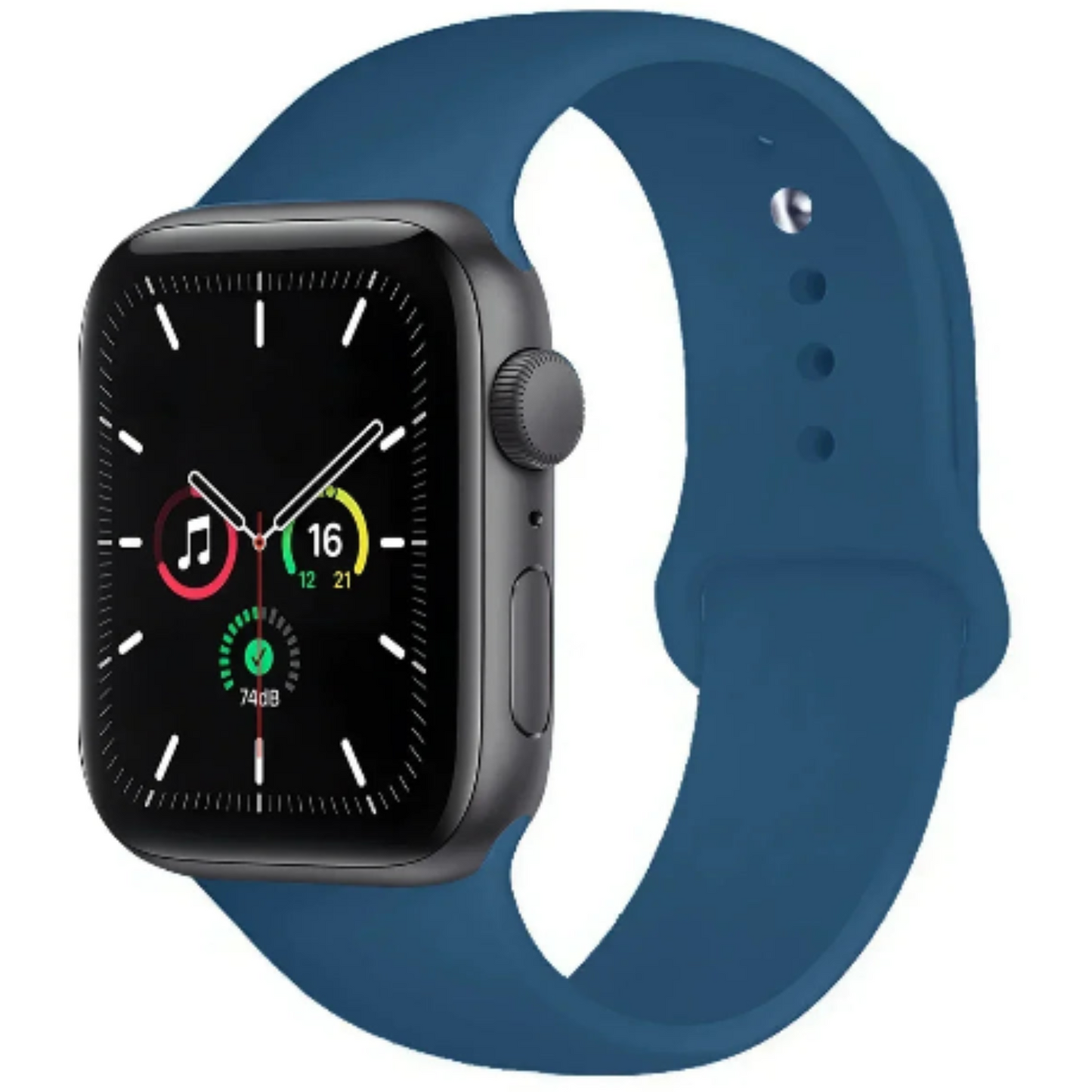 Silicone Strap for Apple Watch Series (42mm - 49mm) Habicare