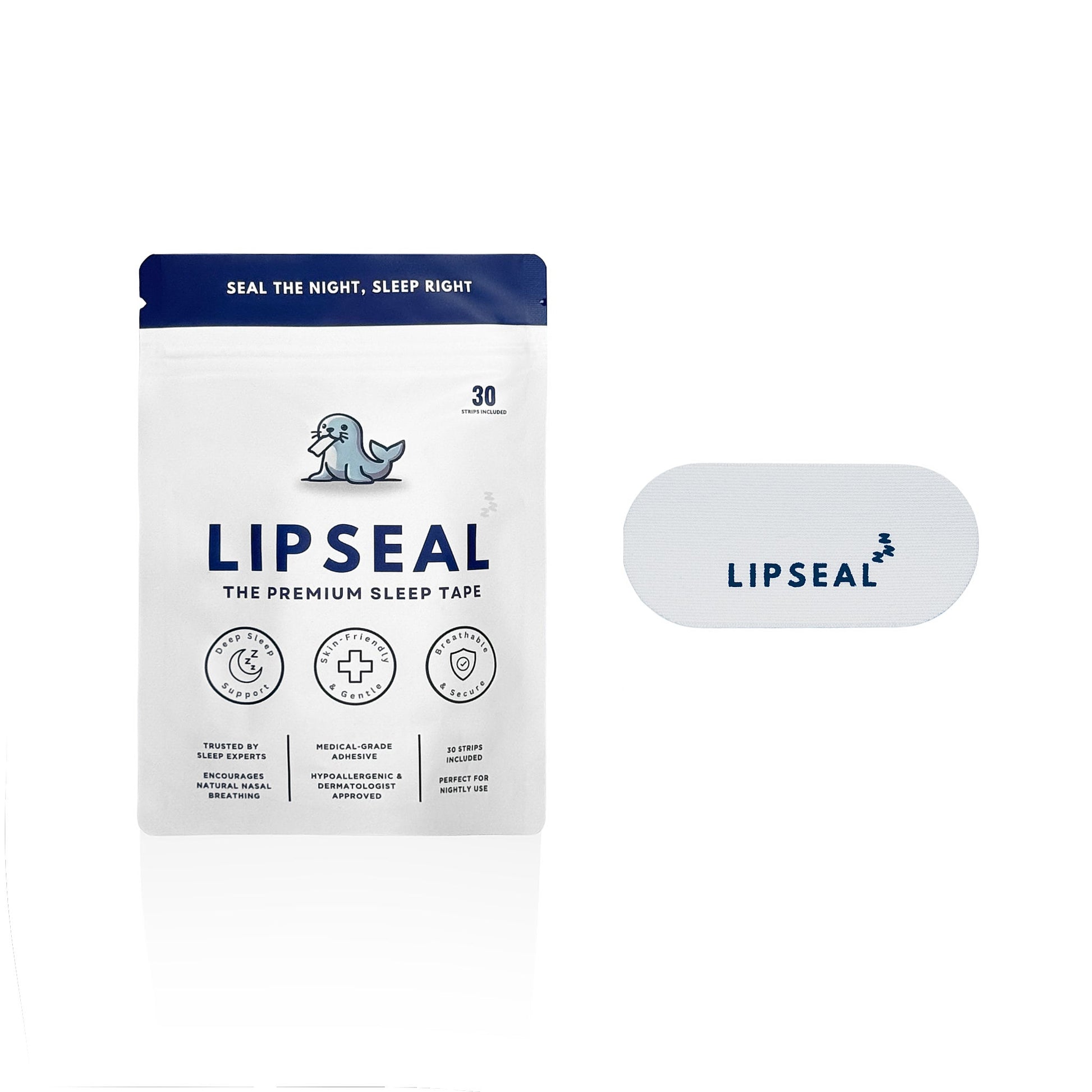 LipSeal™ - Premium Mouth Tape for Better Sleep - ShopHub