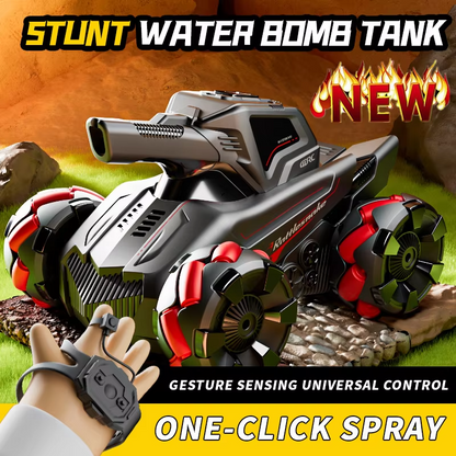 RC Car 4WD 2.4G Wireless Gesture Sensing RC Tank Water Bomb Spray Stunt dealonline.co.nz