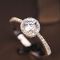 Adjustable Zirconia Wedding Ring