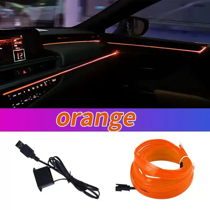 5M USB LED Neon Car Interior Light (7 colours available) Habicare