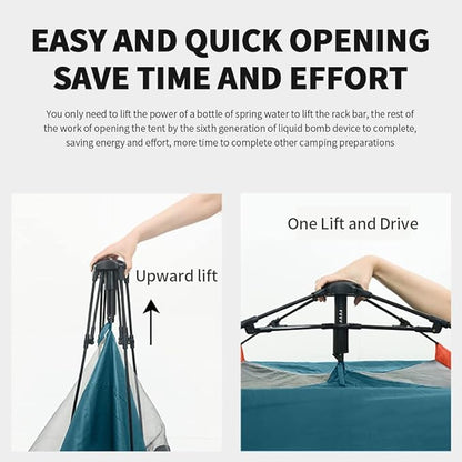 Clearance!!!Automatic Pop-Up Camping Tent ECOTREK
