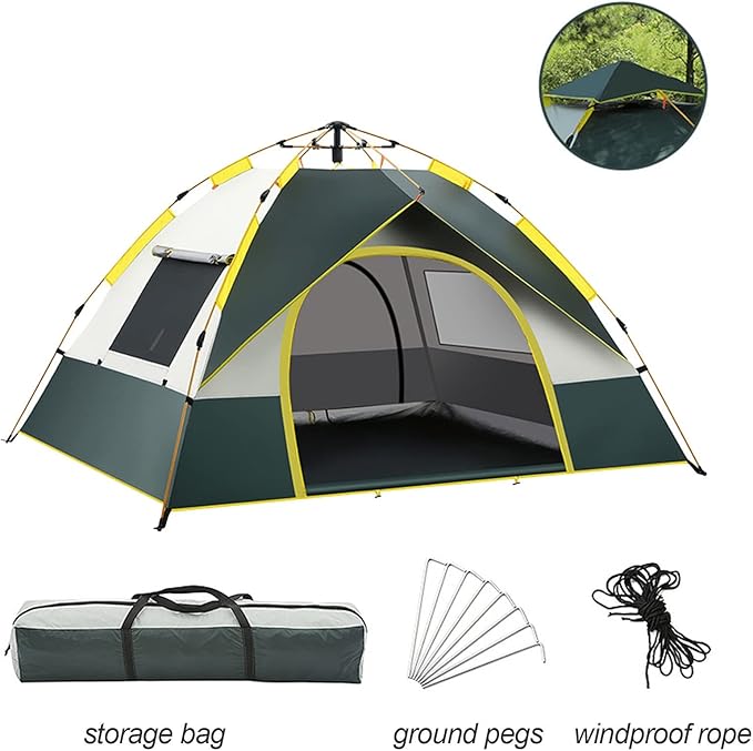 Pop-Up Automatic Camping Tent – Lightweight & Easy Setup ECOTREK