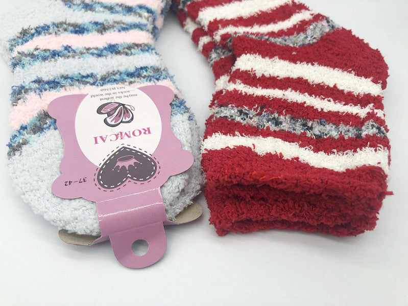 WHOLESALE - (60 Pairs) Soft & Warm Fleece Socks dealonline.co.nz