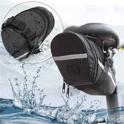 Bicycle Saddle Bag – Lightweight Velcro Seat Bag for MTB, Road Bike & E-Bike JS15505