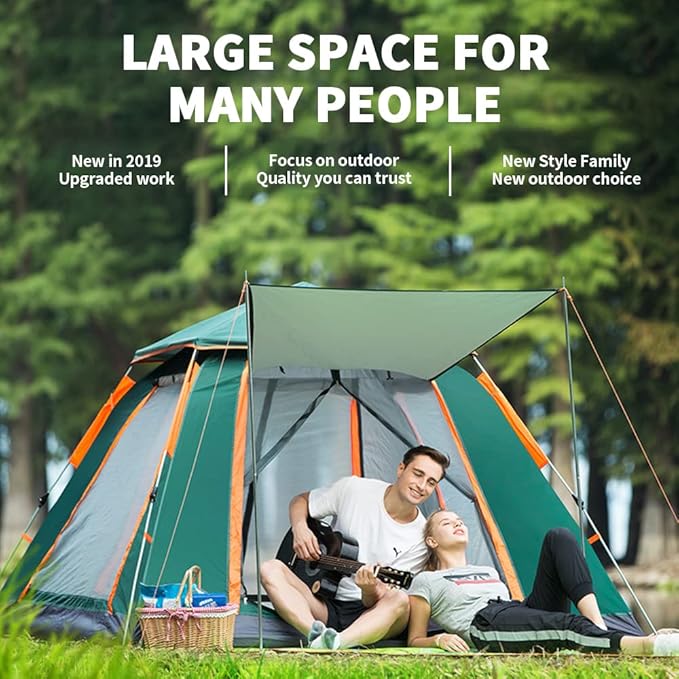 Clearance!!!Automatic Pop-Up Camping Tent ECOTREK