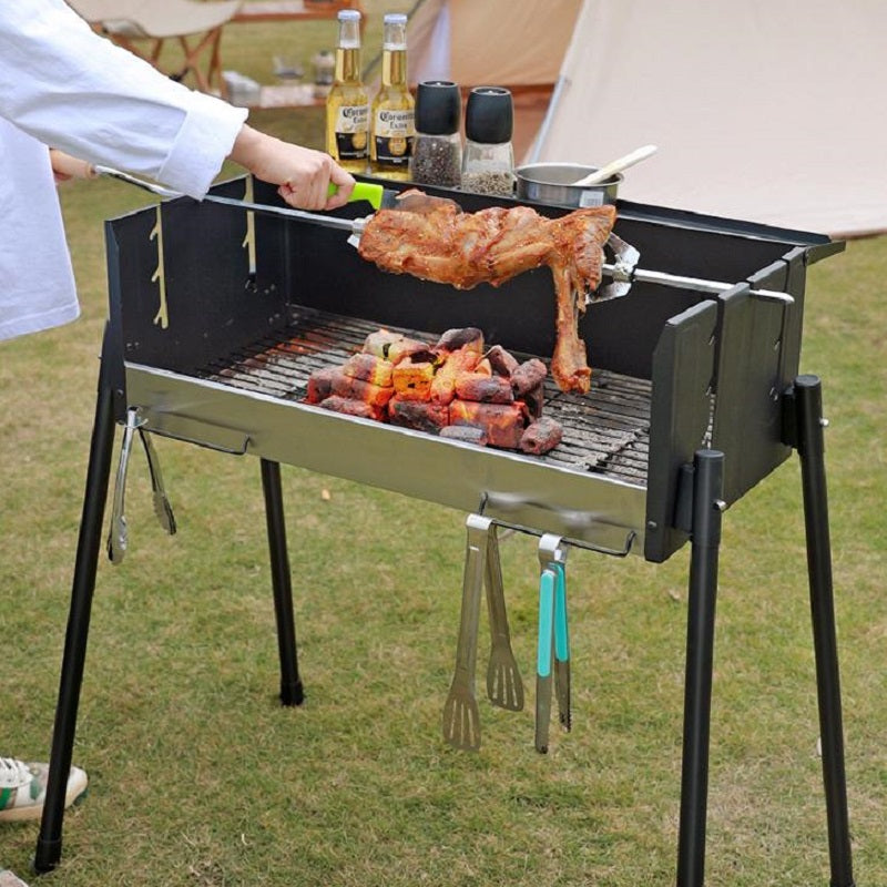BBQ Grill Roast Stove Barbecue  Outdoor 3 Different Temperature dealonline.co.nz