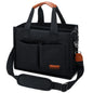 Artistic canvas large-capacity multi-layer single-shoulder bag