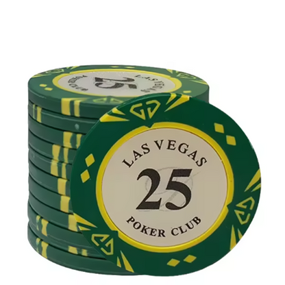 14g 25pcs/pack Poker Chips Tokens Poker Chips Jeton Casino Jeton Poker Set Las Vegas dealonline.co.nz