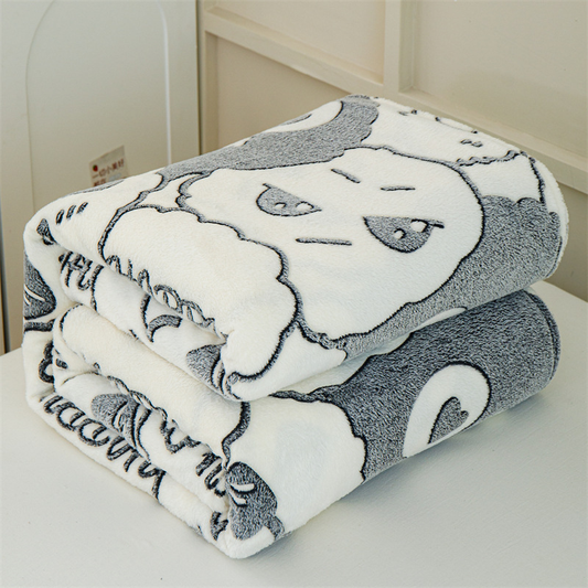 Fleece Blanket Soft Comfy Plush Winter Warm 200cm