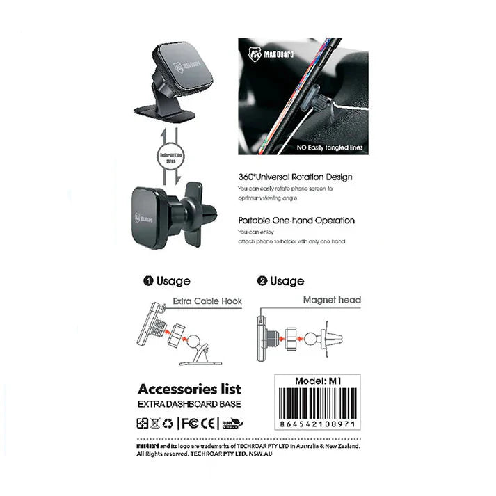 Maxguard Car Bracket Car Holder M1 9eight5