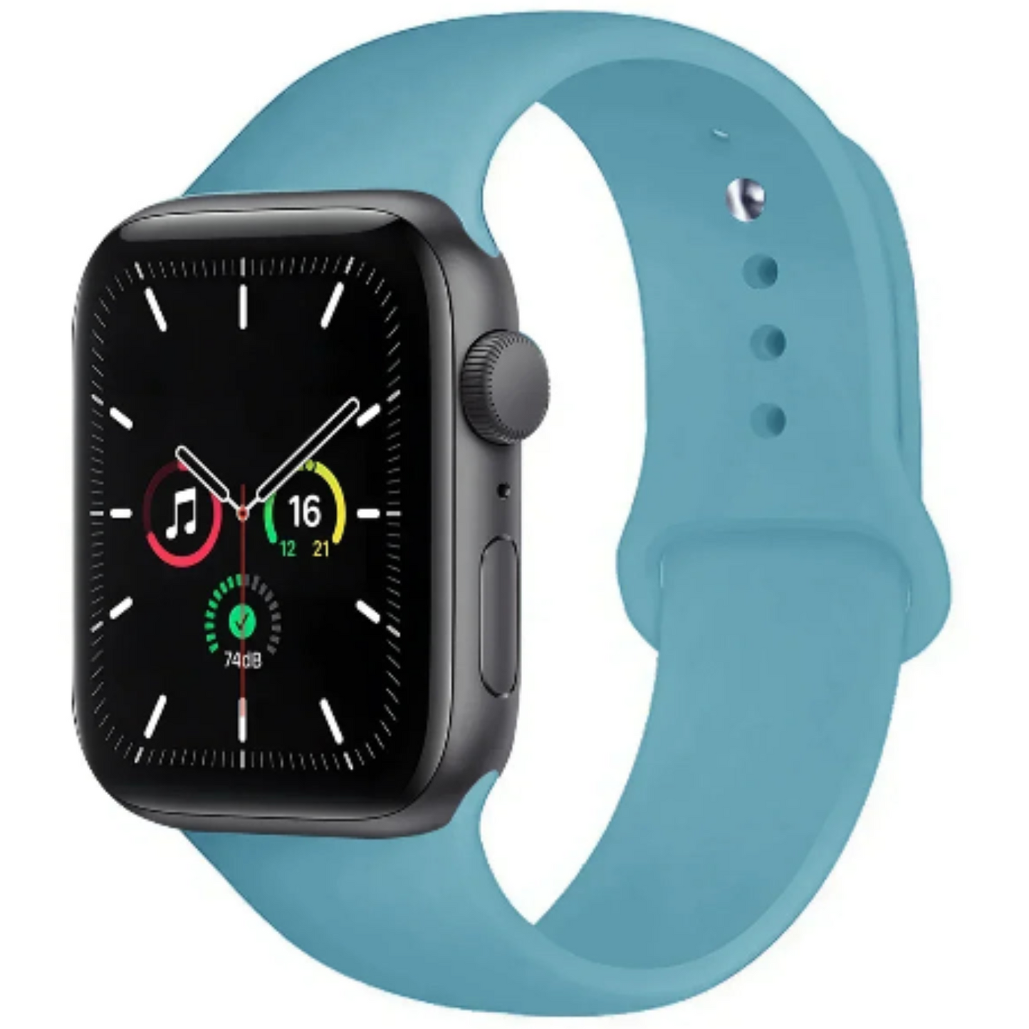 Silicone Strap for Apple Watch Series (42mm - 49mm) Habicare