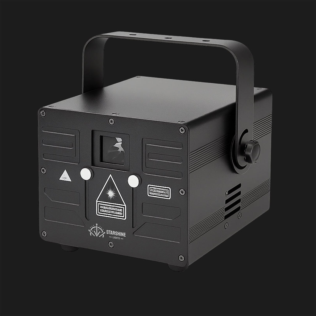 Portable Lasers A81 Laser Cube RGB Laser Light 8W Mobile DJ-0