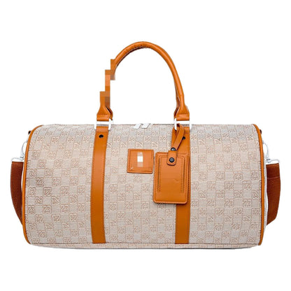 Chessboard diagonal crossbody bag