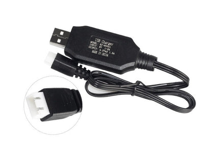 7.4V USB 3 pins Lithium Batteries Charging Cable for Car Drone or Helicopter dealonline.co.nz