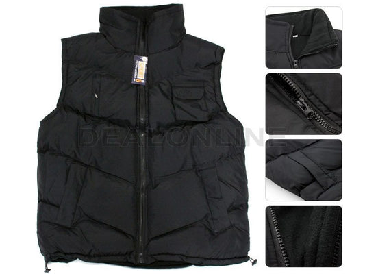 Fleece Lining Vest/Sleeveless Hooded Jacket - 4XL dealonline.co.nz