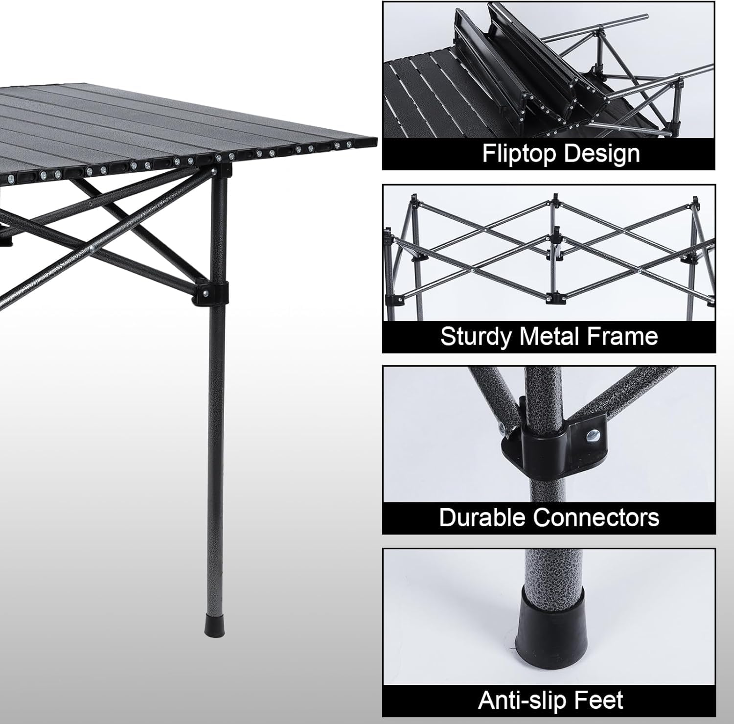 The Perfect Travel Camping Table – 95cm Foldable Outdoor Table ECOTREK