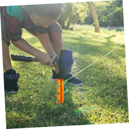 ECOTREK Snow & Sand Tent Stakes – 31cm Aluminum U-Shaped Pegs for Camping & Beach JP5604 ECOTREK