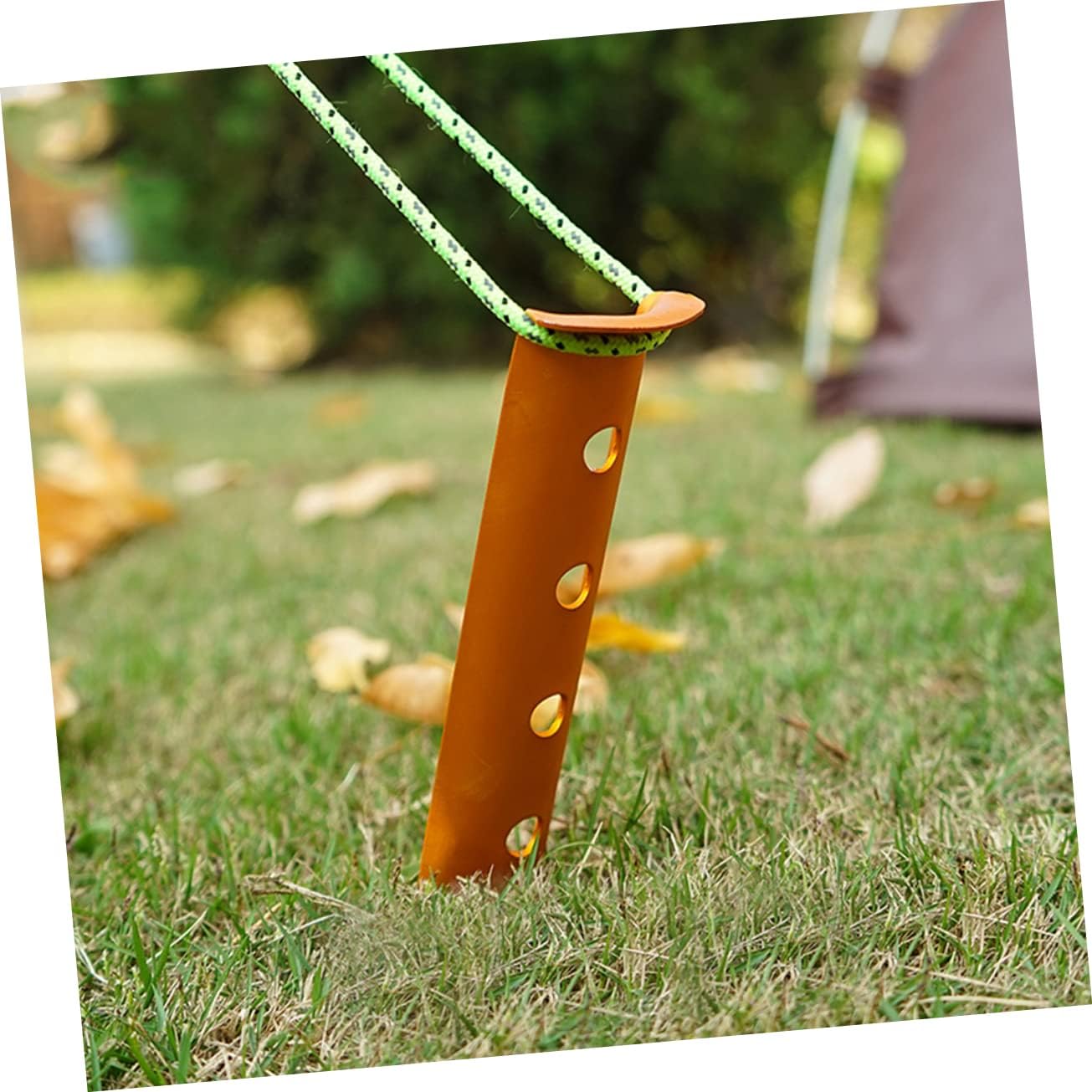 ECOTREK Snow & Sand Tent Stakes – 31cm Aluminum U-Shaped Pegs for Camping & Beach JP5604 ECOTREK