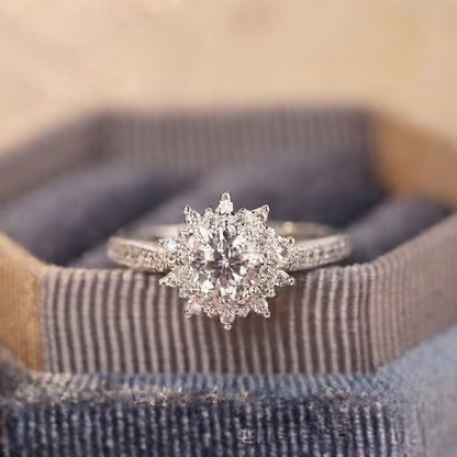 Adjustable Zirconia Wedding Ring