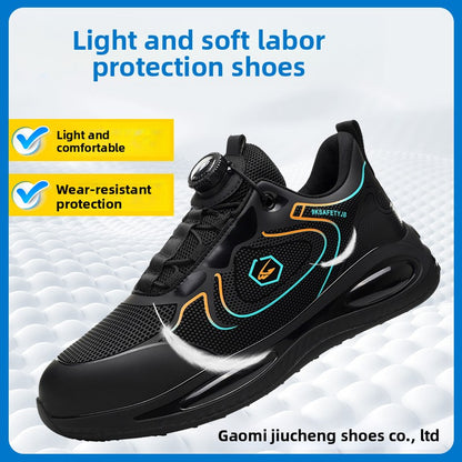 Steel-Toe Work Shoes with Dial Closure – ShiftReady