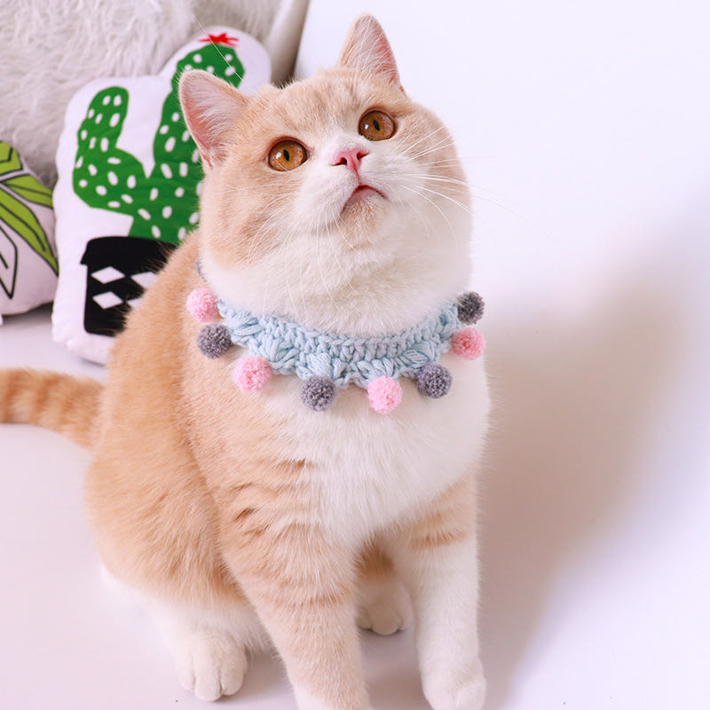Pretty handmade Ball collars-0
