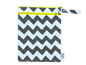 Wet & Dry Bag Gray Chevron.