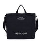 Canvas shoulder bag