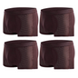 Men's Modal Boxer Shorts — Breathable Mesh Mid-Waist Underwear | Single & 4-Pack