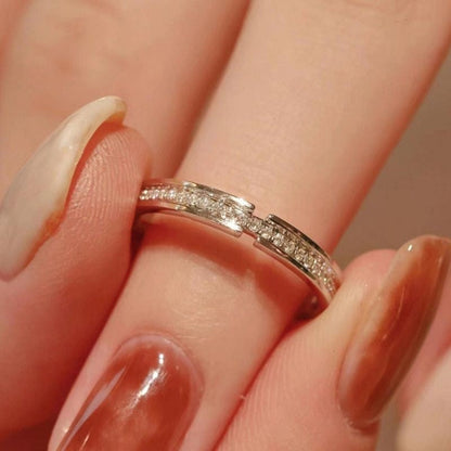Adjustable Zirconia Wedding Ring