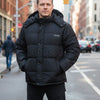 Plus Size Thermal Hood Jacket Thick Fleece Lining