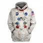 3D Space Suit Digital Printing T-Shirt