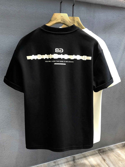 American half-sleeve T-shirt for men