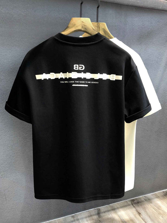 American half-sleeve T-shirt for men