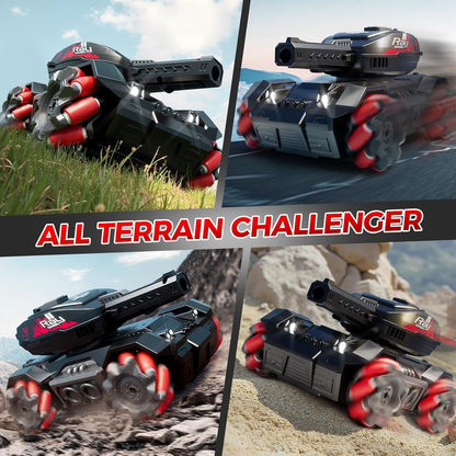 RC Tank Shoots Gesture Sensing Rc Stunt Car Light &amp; Music Water Bullet Ball dealonline.co.nz