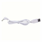 Barrel Jack Power Cable (Elbow) - 3.5mm x 1.35mm charger (White) 1m 9eight5