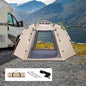 Hexagonal Camping Tent – 2–3 Person, Quick Setup ECOTREK