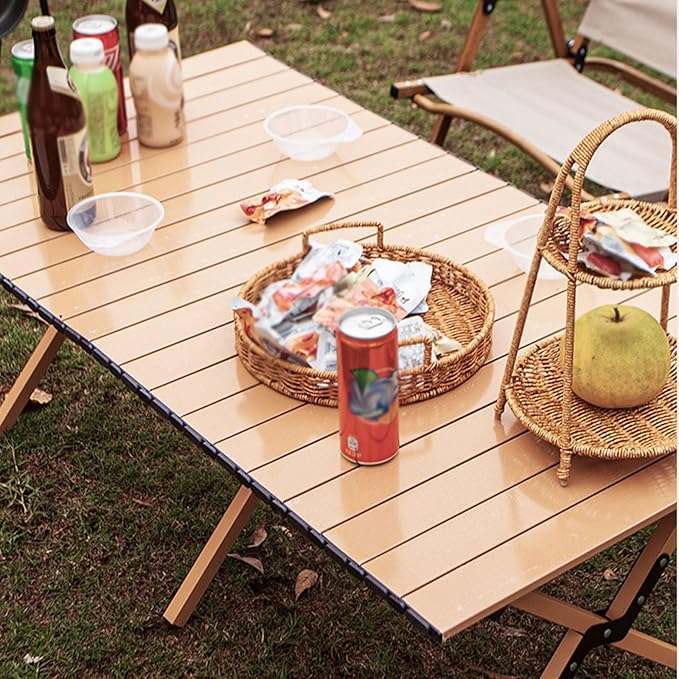 Portable Outdoor Folding Table – Egg Roll Style, 120cm ECOTREK