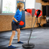 Punch Speed Ball Gloves Set Free Standing Punching Boxing Bag Home GYM Training